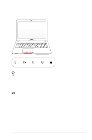 In the user's manual, on the page that describes the function keys, it describes every function key except f3 and f4, which control the keyboard backlight. Status Indicators Asus Rog G56jr