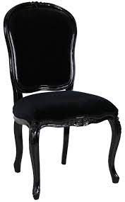 french noir black painted dining chair sillas sillones sillas antiguas