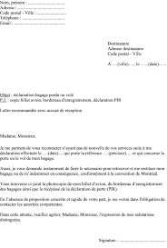 Réclamation avis air france : Exemple De Lettre De Demande De Remboursement Dun Billet Davion Le Meilleur Exemple