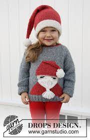 Free knitting patterns and projects for the beginner to expert knitter, with complete knitting instructions and a photo or illustration of each finished knitting pattern. Sleepy Santa Sweater Drops Children 32 20 Free Knitting Patterns By Drops Design