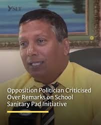 Opposition politician Guy Joseph is facing mounting backlash over  controversial remarks made during a United Workers Party broadcast, about a  government proposal to allocate $250 000 for providing sanitary pads in  schools.