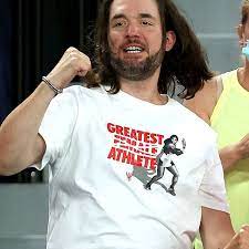 Serena williams powers past nina stojanovic to enter 3rd round. Alexis Ohanian Wears Serena Williams Themed T Shirt To Support Her