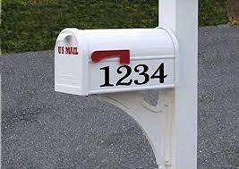 Product titleapartment number sign/mailbox number sign, door numb. Amazon Com Stickerloaf Brand Mailbox Name Number Sticker Residential Decals Pair Mail Box Decoration Custom Numbers Personalized Sign Signs Set Of Two House Home Address Street Numbers Postal Handmade