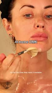 The DMK treatment is one of my favorite treatments to give clients so I  will be livvingggggg in this at home version! #dmkfacial #skincare  #facialtreatment