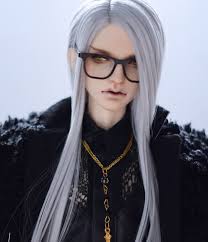 Doll Square Round Glasses in Metal Black Color for 1/3 1/4 1/6 Bjd, MNF,  MSD, Eyeglasses