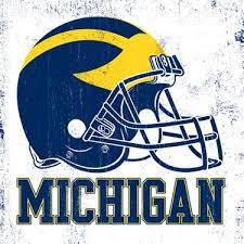 University Of Michigan Helmet Michigan Football Michigan Michigan Wolverines Football
