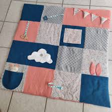 Set de table scandinave, set de utilisez vos chutes de tissu : Tapis D Eveil Bebe Tuto L Atelier De Aude