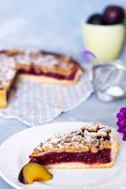 Pflaumenkuchen Mit Marzipanstreusel Mein Naschgluck Rezept Rezept Pflaumenkuchen Pflaumenkuchen Kuchen Desserts