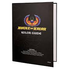 House Of Kolor Color Chip Sample Hardcover Guide Featuring
