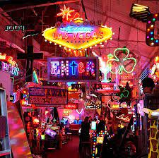 A Saturday In London Breakfast Crepes God S Own Junkyard Neon Wallpaper Neon Neon Signs