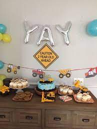 A Construction Party For Jacob S 2nd Birthday Project Nursery 2nd Birthday Boys 2nd Birthday Party For Boys Boy Birthday Party Themes