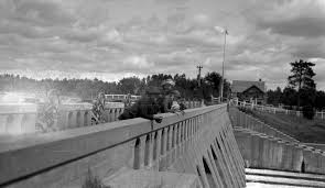 Here is what I think is the dam at, maybe, Crosslake? Whitefish chain?  1921. From googling this dam picture it "looks" like it might still be the  same and the dam has