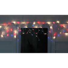 Northlight 105 Count Redwhiteblue 4th Of July Mini Icicle Light Set6 5ft White Wire Wayfair
