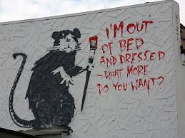 His art is a mixture of irony, irreverence, humor and often contains very clear messages, in the context where they are not interpreted literally. Photos Banksy S Street Art Around The World Conde Nast Traveler