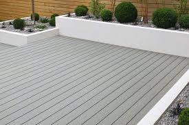 Grey and black shades have contemporary credentials but they aren't just for modern garden ideas. Grey Composite Decking 3 6m Length Offers The Floor Store