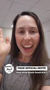 Here’s your official invite to join our Beach program from Head Coach Erin  Martin herself! 🏝️🏐 Don’t miss out! , #conwayjrsbeach #joinus  #growyourgame #beachvball