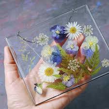 Pressed Flower Frame Botanical Wall Hanging Herbarium Frame Floral Wall Decoration Floating Fra In 2020 Pressed Flowers Diy Pressed Flower Crafts Diy Resin Art