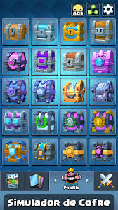 This chest simulator app for fan purpose only features: Chest Simulator For Clash Royale Pour Android Telechargez L Apk