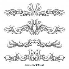 Check spelling or type a new query. Hand Drawn Ornamental Flower Borders Nohat Free For Designer