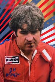 J.D. McDuffie at Riverside in 1976.