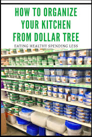 Kitchen, bathroom, bedroom, office, closet, crafts, things for kids, and diy storage ideas. Kitchen Organization From Dollar Tree