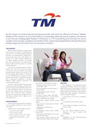 Penswastaan ini adalah bertujuan untuk meningkatkan produktiviti, kecekapan dan kualiti sejajar dengan matlamat ke arah industrialisasi. The Market Telekom Malaysia