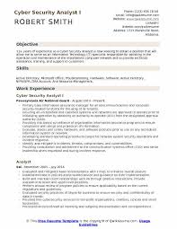 Cyber security skills examples from real resumes. Cyber Security Analyst Resume Samples Qwikresume