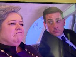 I love when Jo takes Michael into her plane and they have a good  connection. He opens up and she is receptive. It's a good moment. :  r/DunderMifflin