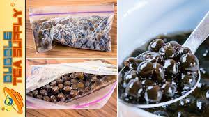 Tapioca pearls since tea and sugar can be kept in the fridge for almost an eternity, we can throw those out of the equation; How To Freeze And Unfreeze Bubble Tea Supply Boba Tapioca Youtube