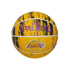 The los angeles lakers's longest road winning streak lasted 10 games. Ballon Spalding Nba Los Angeles Lakers Marble Edition Basket4ballers