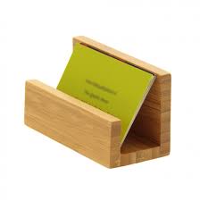 Free shipping on orders over $25 shipped by amazon. Wooden Business Card Holder By Woodquail Eco Gifts