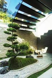 Amenagement Jardin Paysager Moderne Avec Terrasse De Detente 80 Idees Inspirantes Amenagement Jardin Paysager Jardins Amenagement Jardin Paysager Et Jardin Minimaliste
