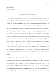 Kate Chopin The Story Of An Hour Research Papers Academia Edu