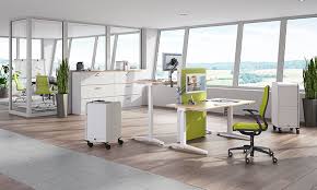 Assmann schreibtisch rondana 120x80cm konfigurierbar von assmann artikelnummer: Steh Sitz Schreibtische