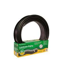 As with plastic edging, some metal edging products are made from recycled metals and should always be considered to lessen your lawn's environmental impact. Valley View Industries Professional 20 Ft L X 1 In W Black Plastic Lawn Edging Coiled