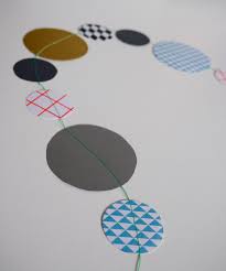 Diy Girlande Aus Papier Nahen Papiergirlande Girlanden Basteln Diy Girlande