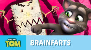 Talking Tom S Brainfarts How To Do Your Homework Talking Tom My Talking Tom Tom S