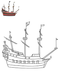 These spring coloring pages are sure to get the kids in the mood for warmer weather. Colouring Page Captain Hook S Pirate Ship Coloringpage Ca