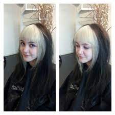 Blonde In Front Black In Back Blonde In Front Hair Ref Hair Styles
