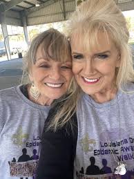 Miss Bath County contestants participate in anti-drug walk