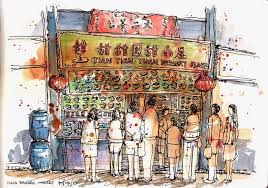 Tiong Bahru Market Singapore Painting Art Street Art