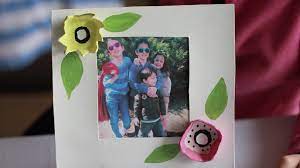 Wooden craft frames (i found mine at michael's for $1 a piece. Make A Picture Frame For Mother S Day Crafts Pbs Kids For Parents