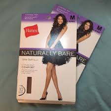 hanes naturally bare control top bare nutmeg boutique