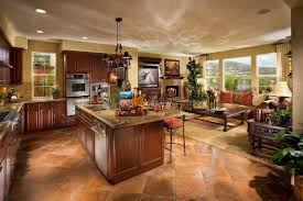open concept kitchen enhancing spacious