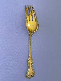 Towle sterling silver middle floral pattern. Old Colonial By Towle Sterling Silver Beef Fork 7 14 Flatware Silverware Dining Serving Advancedrealty Com