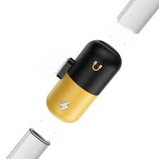 For Lightning Audio Charging Calling Connector For I Phone X 8 7 Plus Xs Xr For Lighting Headphone Adapter Aux Splitter Adaptador Wish