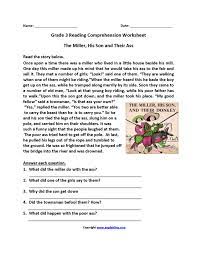 Reread the first question carefully. Comprehension Exercises For Grade 3 Novocom Top