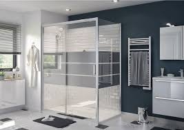 Porte Coulissante 2 Volets Beloya L 162 5 Cm Verre Effet Miroir Cooke And Lewis Paroi De Douche Fixe Paroi De Douche Porte De Douche