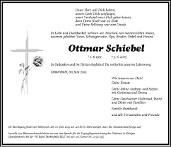 Aus der vielzahl an bewerbungen konnten wir leider nur 24 vereine berücksichtigen. Traueranzeigen Von Ottmar Schiebel Trauer Flz De
