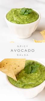 Salsa Guacamole Is A Fresh Vibrant Mix Of Salsa Verde And Traditional Guacamole It S In 2020 Avocado Salsa Recipe Fresh Salsa Recipe Homemade Zesty Guacamole Recipe